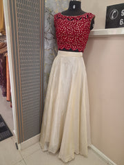 Ridley High Waist Denim Skirt