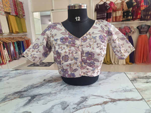 Abstract Print Cotton Full shirt